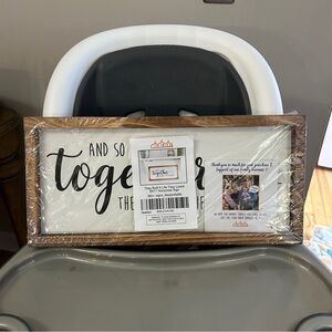 BRAND NEW Together They Built A Life They Loved Sign 8x17 Inch Farmhouse Decor